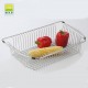 Dish Drainer Rack Stainless Steel Over the Sink Dish Basket