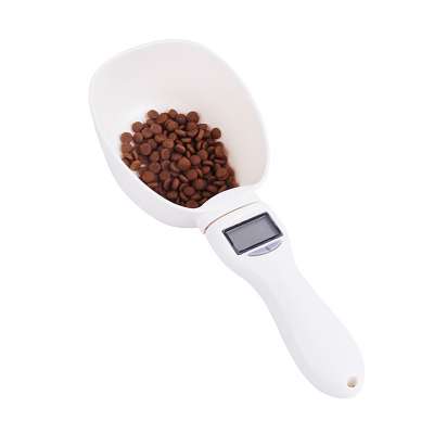 Creative Design Pet Foods Measuring Scoop Display Weight, Wholesale Plastic Cats Dogs Water Food Scale Cup With LCD