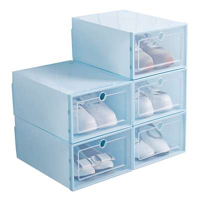 Custom Clear Plastic Basket Tray Box Shoes Storage For Home, Household Shoes Racks Cabinet Shoes Storage Organizer