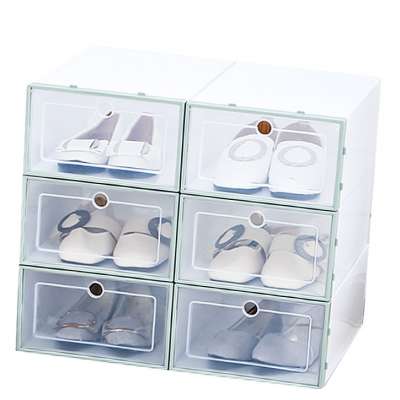 Wholesale Storage Baskets Shoe Box Storage, Eco-Friendly Small Plastic Basket Shoes Cabinet Box