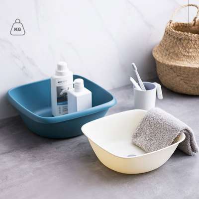 2020 New Durable Round Bathroom Wash Basin PP extra large plastic wash basin//