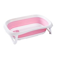 Amazon hot selling plastic baby foldable bathtub