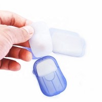 Disposable Hand Washing Tablet Camping Travel Sport Carry Soap Paper Hand Washing Paper Soap Sheets